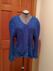 My Spoke Sweater Finished just in time to make the 2013 cut off